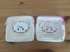 mikko スクエアポーチ ムース キャミー