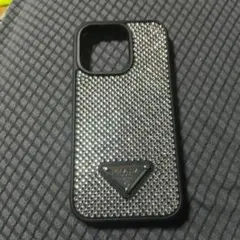 PRADA iPhone14ケース ブラック キルティング - メルカリ