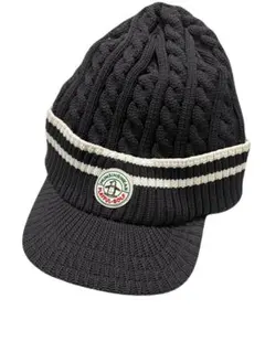 マンシングウェア　ケーブル編みニットキャップ