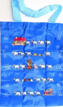 アルプスの少女ハイジxモンチッチ　エコバッグ2　ガチャポン　50th