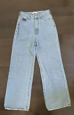 WEGO ワイドレッグデニム ライトブルー