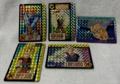 車*老様 【1016】ドラゴンボール キラカード 5枚 ⑦