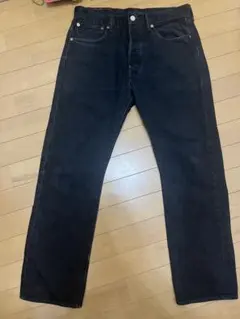 【ゴールデンサイズ】リーバイス 501 ブラックデニム W32 L30 ハイチ製