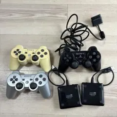 PS2 コントローラー 3点 ＋ 周辺機器セット