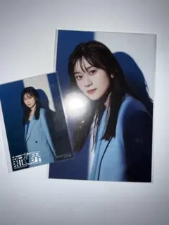 【未開封品】山下瞳月 新せ界 postcard&貼紙 組合售 櫻坂46