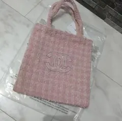 CHANEL ノベルティバッグ スパンコールトート ブルー | Mercari