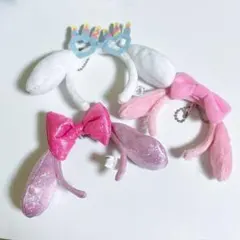 サンリオ　シークレット　ミニカチューシャ　マイメロ　シナモロール