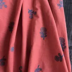 綿麻刺繍生地 刺繍有効幅120×100cm延長可