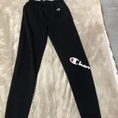 champion ロングパンツ ブラック 160