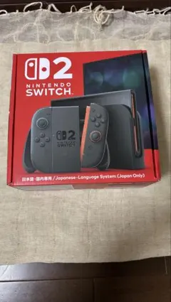 Nintendo Switch2 日本語システム 本体