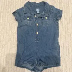 babyGap デニムロンパース 6-12ヶ月
