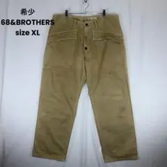 希少 68&BROTHERS ミリタリーパンツ 月桂樹 ヘリンボーンのサムネイル