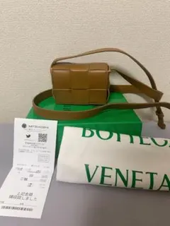 新品未使用/IC ボッテガヴェネタ カセット ショルダーバッグ バッグ カーキ 新品未使用/IC ボッテガヴェネタ カセット ショルダーバッグ