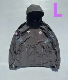 9090 × umbro Gradation Nylon Jacket