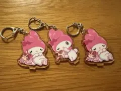 宇佐美　マイメロディ アクリルキーホルダー 3個セット