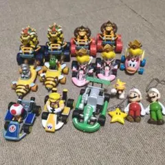 スーパーマリオカート　ミニカー　フィギュア　15点セット　マリオ　任天堂