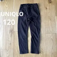 UNIQLO ヒートテック 黒パンツ 120cm