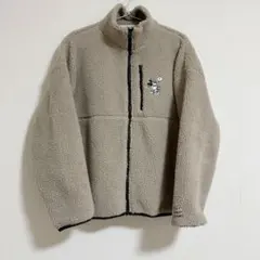 完売品 Disney ディズニー ボアジャケット ベージュ 男女兼用 S