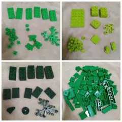 【正規品】LEGO 緑系ブロック セット