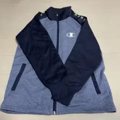 Champion ジップアップジャケット ネイビー・グレー