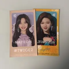 TWICE ナヨン　ジョンヨン　ICカードシール