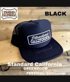 未使用品 Standard California メッシュキャップ 黒 ブラック