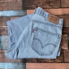 t*5様 ビンテージ　古着　リーバイス550 バギー　デニムジーンズ　W36L3