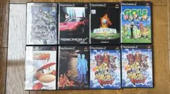 プレステーション2ソフト　8点まとめ売り