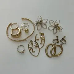 【4000円相当！】ゴールドアクセサリー まとめ売り【まとめ買い割引あり】