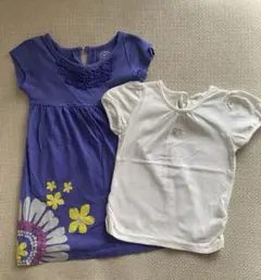 Carter's ワンピース4T ♡Tシャツ110cm セットのサムネイル