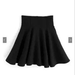 インパン裏地付きコルセット風フレアミニスカート [gm728]