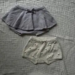 プティマイン　ブルマ2枚セット　オムツカバー　女の子