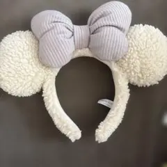 東京ディズニーリゾート カチューシャ ボア素材