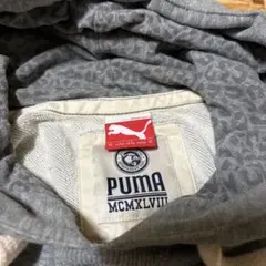 PUMA プーマ パーカー グレー XL