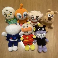 アンパンマン ぬいぐるみ 7体セット