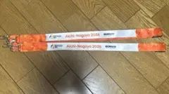 【新品・未使用】2本セット！Aichi-Nagoya 2026 ストラップ