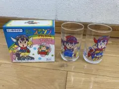 ☆未使用☆ Dr.スランプ アラレちゃん グラス 2個セット 昭和レトロ 鳥山明