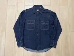 濃紺 CAMCO デニム ワークシャツ