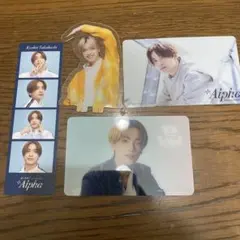 なにわ男子　高橋恭平　クリアソロカード