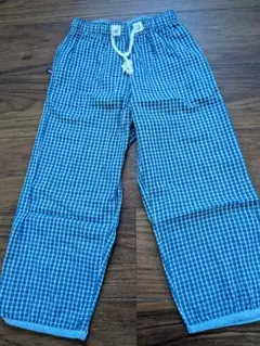 120cm Polo Jeans Co. ラルフローレン チェック柄ロングパンツ