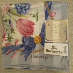 Burberrys シルク入り　スカーフ　ハンカチ【未使用品】