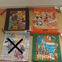 値下げ ディズニーランド ディズニーシー ミッキー ミニー 巾着 限定 シーズン