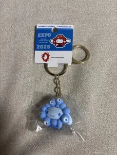 万博　サンリオ ミャクミャクキーホルダー　シナモンロール　シナモン　推しカラー