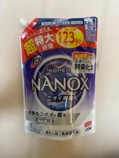 【新品】6個セット　ナノックス　詰め替え　超特大1230ml　nanoxのサムネイル