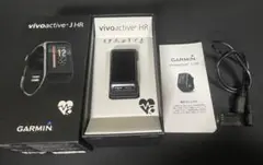 GARMIN vívoactive J HR 動作品 箱・充電ケーブル付