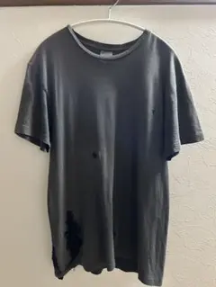 WENO-ISM Tシャツ ブラック ダメージ加工 ニコラス &TEAM - メルカリ