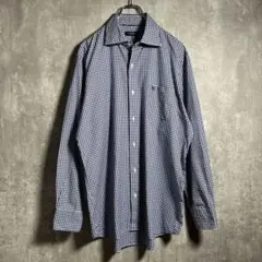 ◆【美品】ブラックレーベル クレストブリッジ，三陽商会，刺繍，長袖シャツ