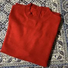 GUCCI グッチ カシミヤ シルク ニット XL グレー シェリーライン 美品