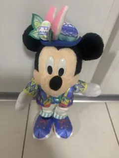ミッキー　ぬいぐるみ バッジ　2019 イースター　東京ディズニーシー