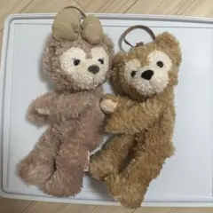 ダッフィー シェリーメイ ぬいぐるみポーチ2点セット
